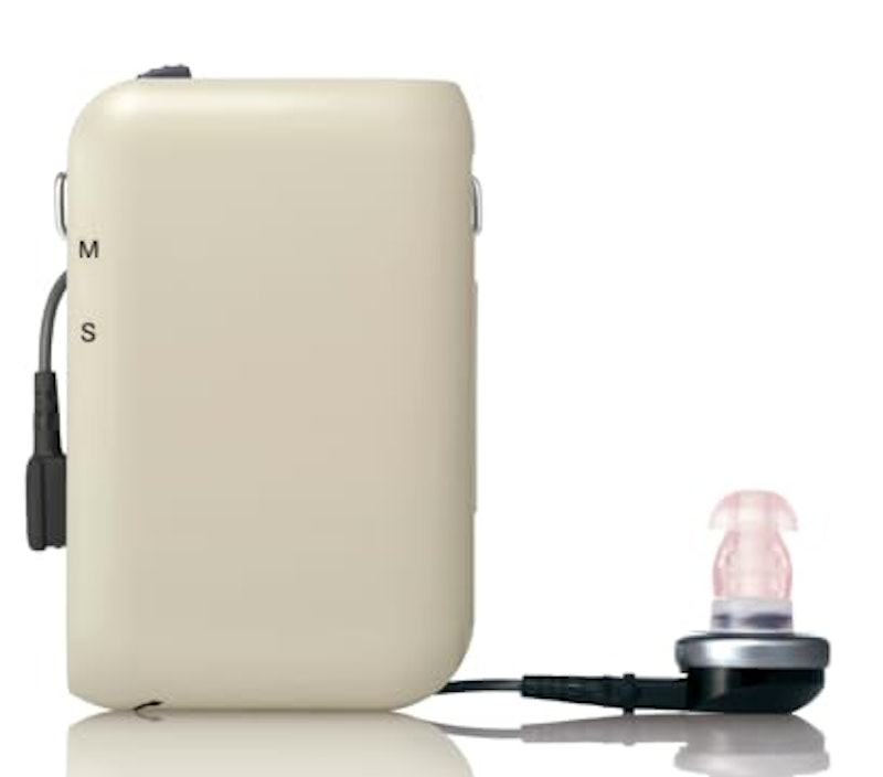 ポケット型補聴器